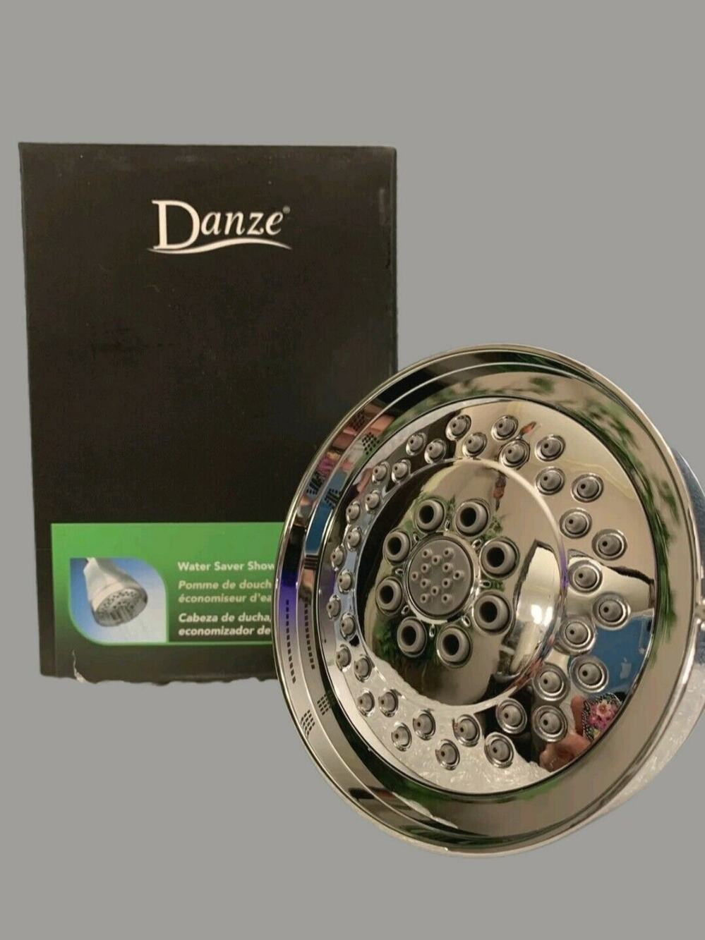 Danze 4” 514E Four-Function Shower Head D460030 Chrome